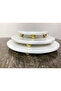 Natural Marble - 3-Piece Presentation Set, Gold Top Leg - 4