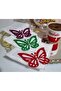 Coffee Side Napkin, Coffee Side Presentation Napkin, Tray Presentation Napkin, Serving Napkin, 3 Sizes, PEARL - 2