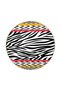 Yellow Zebra Ethnic Patterned Geometric Modern Decorative Carpet miravip279 - 4