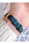 Leather Cord Blackening Colorfast 30 Meters Water Resistant Special Design Women's Wristwatch 2108BWTL - 4