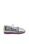 Ayakkabımood Arz 4756 Silver Patent Leather Stoned Girl's Ballerina Shoes