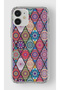 حافظة شفافة مطبوعة بتصميم فني متوافق مع هاتف Iphone 12 Mini