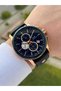 Romanson Leather Cord Inner Functions Active Special Series 5 Atm Water Resistant Men's Wristwatch AG1049.02 - 3
