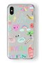 iPhone XS Max Compatible Stay Chill Design Printed Transparent Case