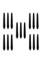 5 Set (15 PCS) 41mm Nylon Darts Shaft-shaftBlack