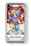 حافظة شفافة مطبوعة بتصميم The Fool متوافقة مع هاتف Iphone X وXs