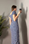 طقم مكون من قطعتين بتنورة منقوشة من Mira Daisy - 4