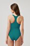 ROUND COLLARED BACK DETAILED DOUBLE-FREE ANAGE SWIMWEAR SWIMWEAR - 3