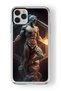حافظة شفافة مطبوعة بتصميم تمثال بروميثيوس متوافقة مع هاتف Iphone 11 Pro Max