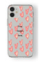 iPhone 12 Compatible Live Laugh Love Design Printed Transparent Case