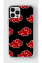 iPhone 12 Pro Compatible Akatsuki Design Printed Transparent Case