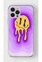 حافظة شفافة مطبوعة بتصميم وجه مبتسم متوافقة مع هاتف Iphone 12 Pro Max