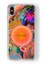 Red Soul Design Printed Transparent Case Compatible with iPhone X and XS