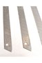 OLFA AB-50S Narrow Standard Stainless Steel Utility Knife Replacement Blades - 3 Pieces - 4