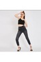 Black Nail-Tipped Lycra High Waist Skinny Jean Pants - 4
