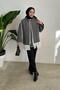 Shawl Collar Ribbed Jacket 24060 - 4