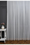 Grek Modern Tulle Curtain Is 1/2.5 Pleated, with a Skirt with Pleats (Normal Medium Pleats) - 2