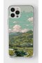 حافظة شفافة مطبوعة بتصميم فني متوافق مع هاتف Iphone 12 Pro Max