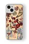 حافظة شفافة مطبوعة بتصميم هيكل عظمي متوافق مع هاتف iPhone 13 Mini