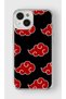 iPhone 14 Compatible Akatsuki Design Printed Transparent Case