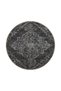 Traditional Patterned Woven Area Rug in Black Tones miravip324 - 4
