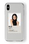 حافظة شفافة مطبوعة بتصميم ملصق Dua Lipa Minimalist متوافقة مع هاتف Iphone Xs Max