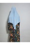 Short Ready-To-Wear Hijab Suitable for Hajj and Umrah, Sandy Souffle Khimar Blue - 4