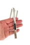 OLFA AB-50S Narrow Standard Stainless Steel Utility Knife Replacement Blades - 3 Pieces - 3