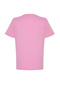 Pink 100% Cotton Star Printed Regular/Regular Fit Crew Neck Knitted T-Shirt TWOSS24TS00095 - 8