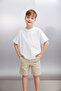 Octave Men's Oversize White T-shirt - 4