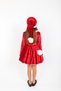 Girl's Christmas Costume - Girl's Christmas Party Dress with Hat and Scarf - 7