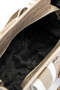 Women's Vegan Beige Shoulder Bag - 5