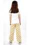 Girl's Sunflower Patterned T-Shirt and Trousers Set 2-9 Years - Summer Set of 2 - Yellow - 3