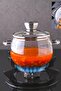 Borosilicate Glass Pot 800ml Heat Resistant 3623