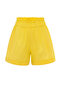 Yellow Linen Şort - 5