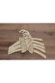 Wooden Bow Tie Figured Clothes Hanger Set of 5 for 0/4 Years Old - 7