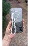 Transparent Butterfly and Ribbon Design Phone Charm Phone Ornament - 3