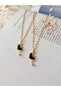 Purple Jewelry - Black Moon Stainless Steel Necklace