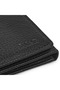 Genuine Leather Magnetic Men's wallet Black-green - 5