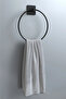 Adhesive Metal Round Towel Holder