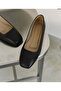 Genuine Leather Black Ballet Flats - 3