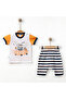 Baby Set Cotton Short Sleeve Printed T-Shirt and Bottom Set 3-9 Months