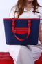 Miami polo 1370 women's arm bag handbag shoulder bag NAVY - 4