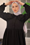 2079 Baby Collar Dress Black - 5