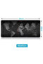لوحة ماوس ألعاب احترافية 90*40 مدعومة بالألعاب من World Pattern Ultra Wide Xxl - 5