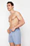 Açık Mavi Basic Standart Boy Deniz Şortu TMNSS20DS0023 - 4