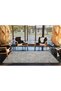 Green Black Color Striped Decorative Carpet Miravip350 - 3