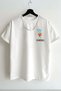 Unisex Gumball Character Printed 100% Cotton Oversize White T-shirt