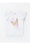 LCW ECO Crew Neck Printed Short Sleeve Girl's T-Shirt