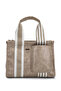 Women's Vegan Beige Shoulder Bag
